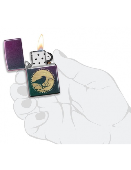 Bricheta Zippo 49186 Raven Design