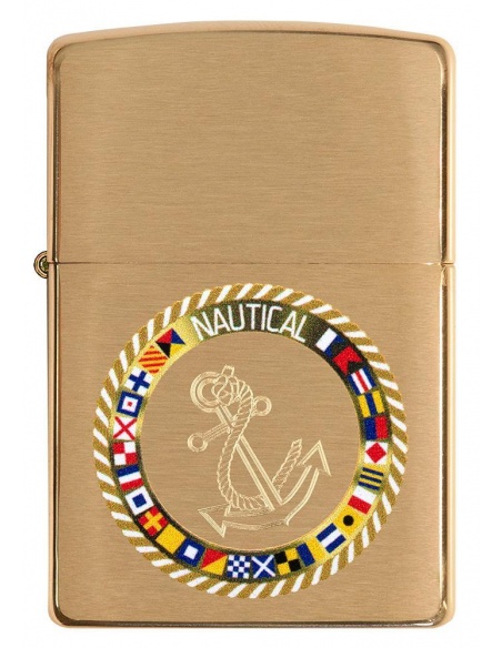 Bricheta Zippo 49128 Nautical Flags Design