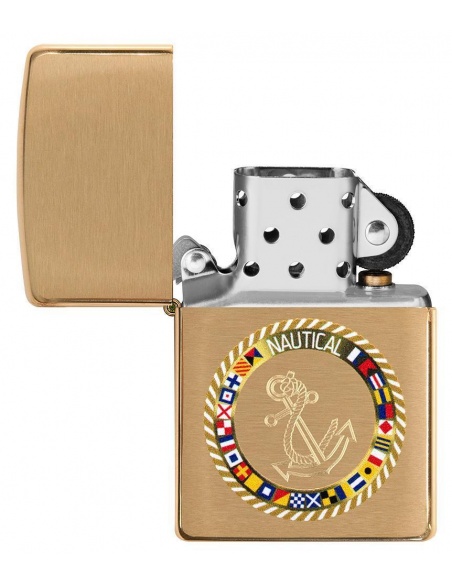 Bricheta Zippo 49128 Nautical Flags Design