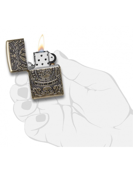 Bricheta Zippo 29561 Armor Book of the Dead