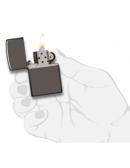 Set cadou bricheta Zippo + insertie pentru gaz cu o flacara 49103