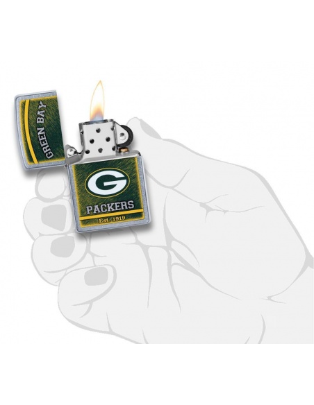 Bricheta Zippo 29943 NFL Green Bay Packers