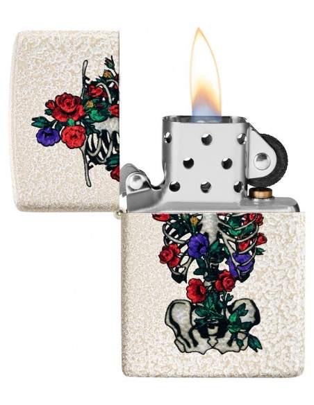 Brichetă Zippo 49252 Floral Skeleton