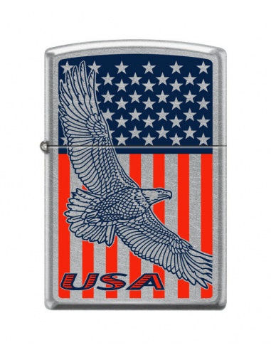 Brichetă Zippo 8681 USA Flag & Eagle