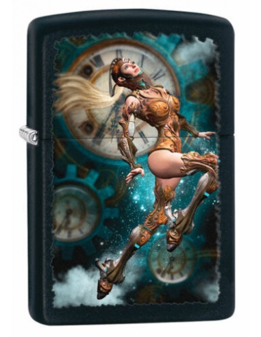 Brichetă Zippo 28670 Steampunk Aviator Girl