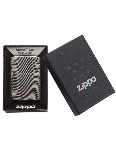 Brichetă Zippo 29234 Armor Curve Waves