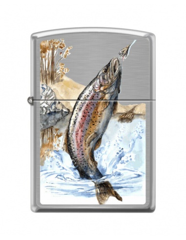 Bricheta Zippo 2187 Jumping Rainbow Trout