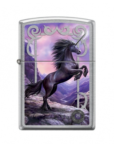 Bricheta Zippo 6565 Anne Stokes Unicorn