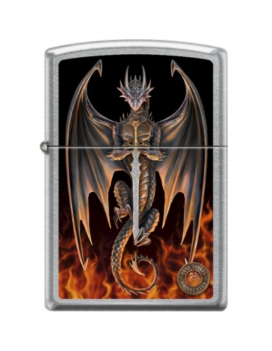 Bricheta Zippo 7755 Anne Stokes Flames & Dragon