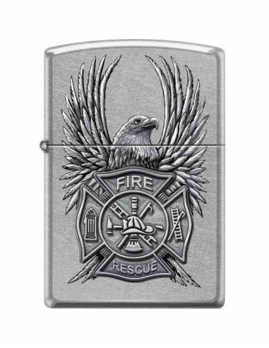 Bricheta Zippo 4982 Fire Department Rescue Eagle