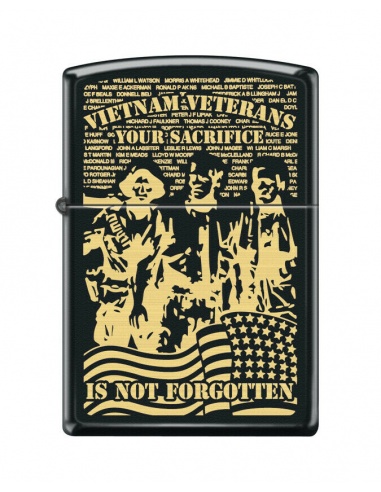 Bricheta Zippo 3479 Vietnam Veterans Not Forgotten