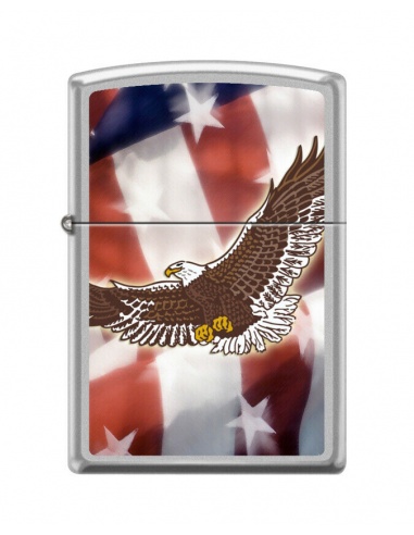 Bricheta Zippo 1771 USA Flag and Eagle