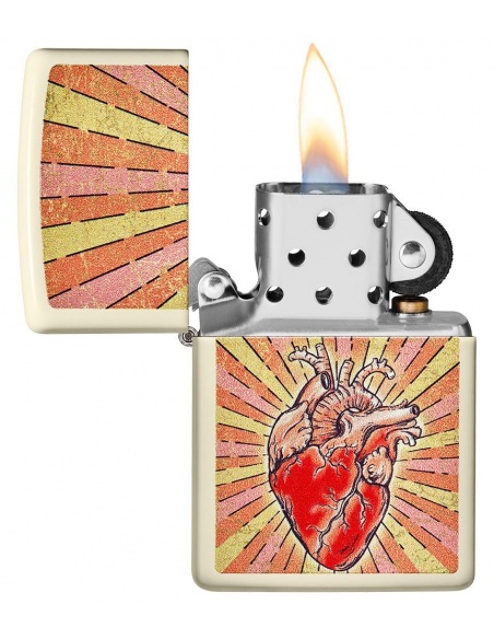 Brichetă Zippo 49397 Heart Visceral