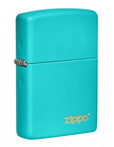 Brichetă Zippo 49454ZL Flat Turqoise Zippo Logo