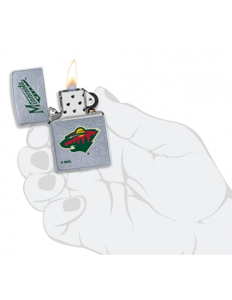 Brichetă Zippo 49374 NHL Minnesota Wild