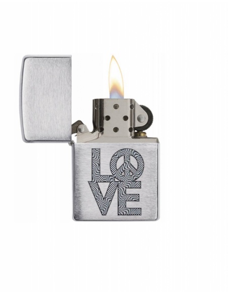 Brichetă Zippo 200.CI407907 Love and Peace