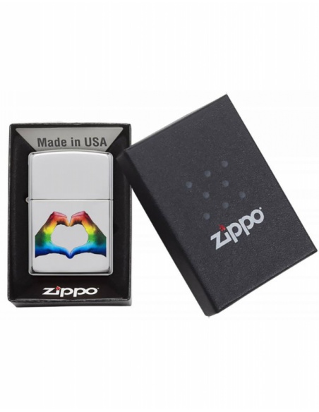 Brichetă Zippo 250.CI407085 Rainbow Hands