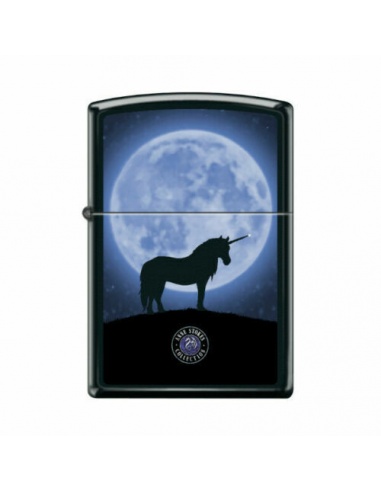 Brichetă Zippo 0884 Anne Stokes Unicorn with Moon