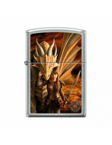 Brichetă Zippo 0893 Anne Stokes Dragon and Maiden