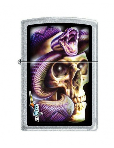 Brichetă Zippo 2424 Mazzi Skull and Snake