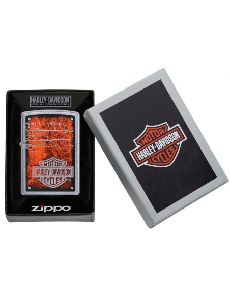 Brichetă Zippo 49658 Harley Davidson Motorcycles Logo