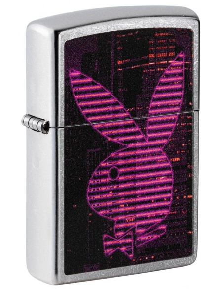 Brichetă Zippo 49524 Playboy Black and Pink Stripes