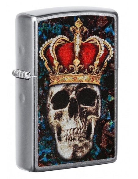 Brichetă Zippo 49666 Skull King with Crown