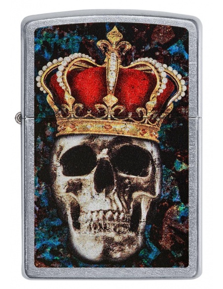 Brichetă Zippo 49666 Skull King with Crown