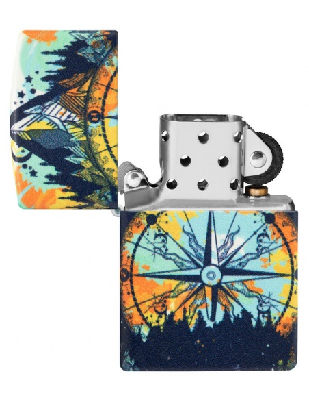 Brichetă Zippo 49805 Compass Glow in the Dark