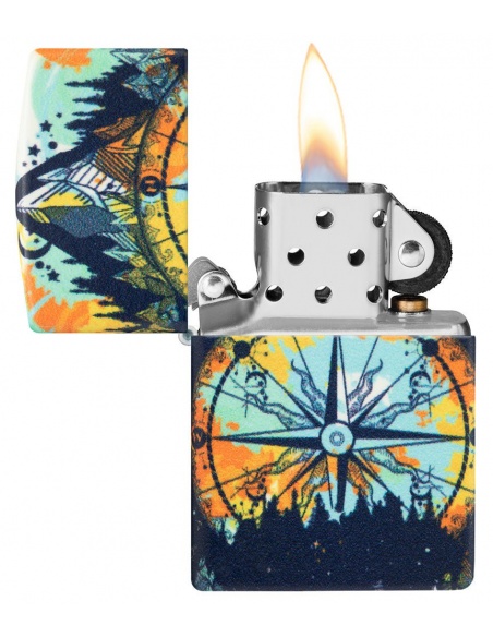 Brichetă Zippo 49805 Compass Glow in the Dark