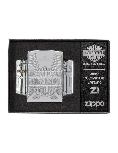 Brichetă Zippo 49814 Harley Davidson Armor Collectible of the Year 2022