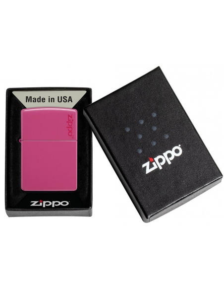 Brichetă Zippo 49846ZL Classic Frequency Hot Pink with Zippo Logo