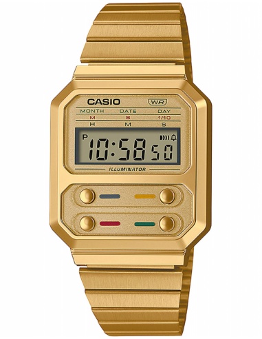 Ceas unisex Casio Edgy A100WEG-9AEF