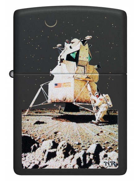 Brichetă Zippo 48699 Norman Rockwell Man on the Moon