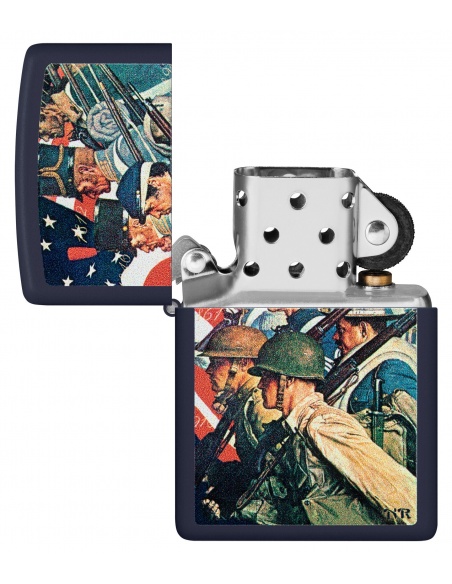 Brichetă Zippo 48698 Norman Rockwell To Make Men Free