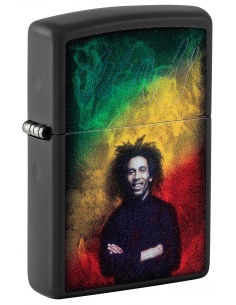 Brichetă Zippo 48674 Black Light Bob Marley
