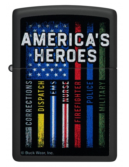 Brichetă Zippo 48634 Buck Wear - America’s Heroes