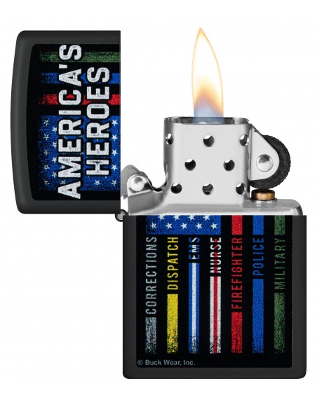 Brichetă Zippo 48634 Buck Wear - America’s Heroes