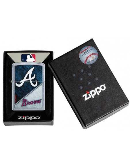 Brichetă Zippo 49723 MLB Atlanta Braves