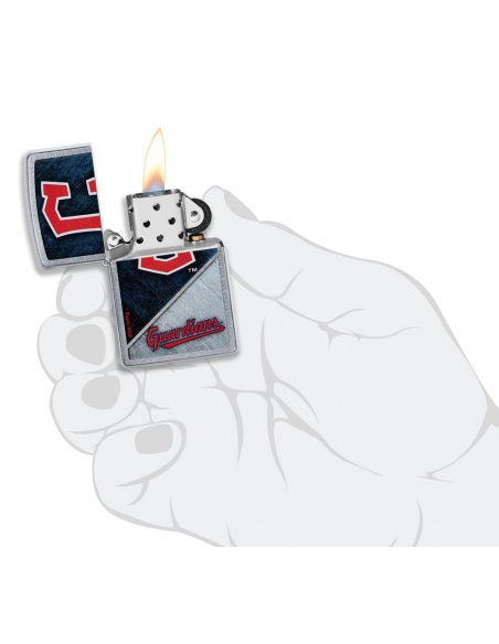 Brichetă Zippo 49729 MLB Cleveland Guardians