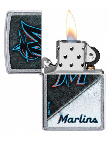 Brichetă Zippo 49737 MLB Miami Marlins