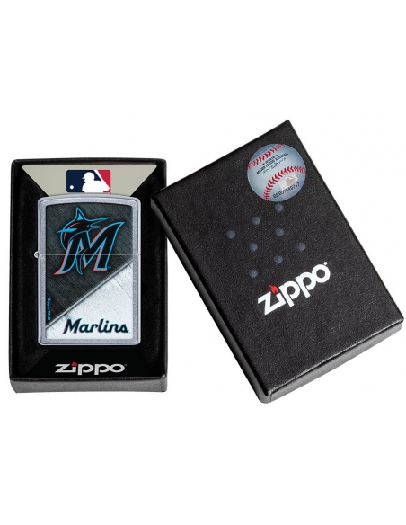 Brichetă Zippo 49737 MLB Miami Marlins