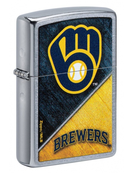 Brichetă Zippo 49739 MLB Milwaukee Brewers