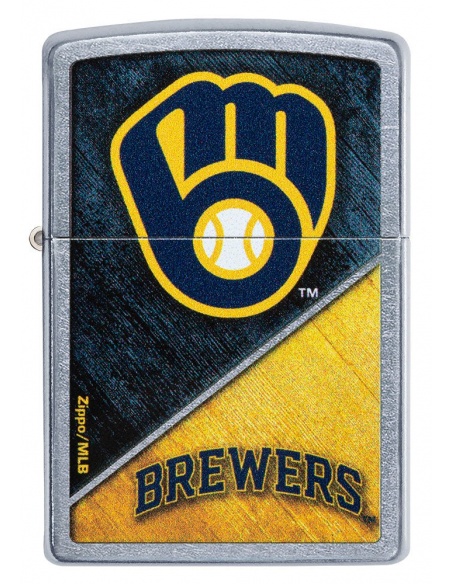 Brichetă Zippo 49739 MLB Milwaukee Brewers