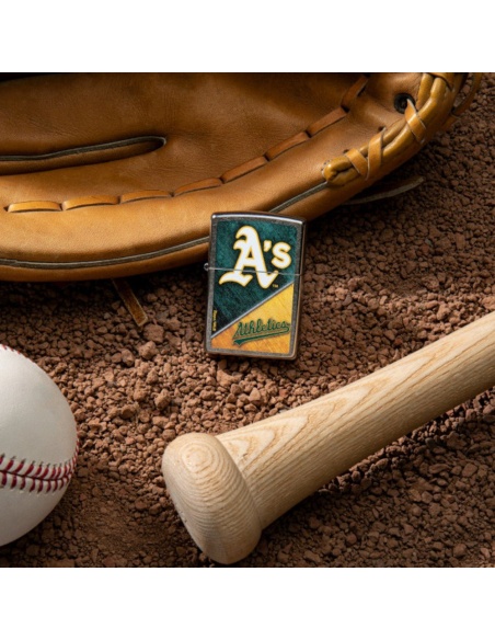 Brichetă Zippo 49743 MLB Oakland Athletics