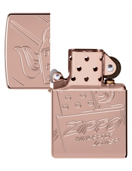 Brichetă Zippo 48768 Limited Edition Armor Script Logo