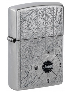 Brichetă Zippo 48765 Jeep with Topographical Map