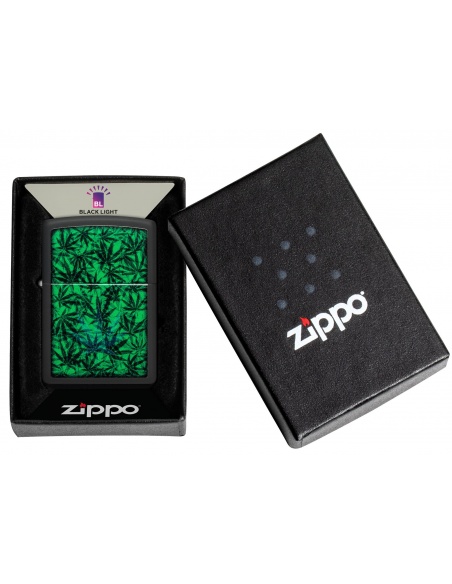 Brichetă Zippo 48736 Cannabis Leaf Motif