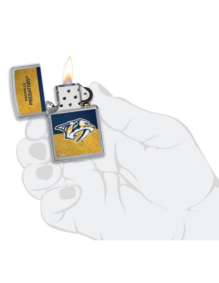 Brichetă Zippo 48044 NHL Nashville Predators