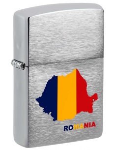 Brichetă Zippo 200/CI013052 Romania Map of Romania